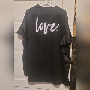 Black 'Love' Victorias Secret Kimono
